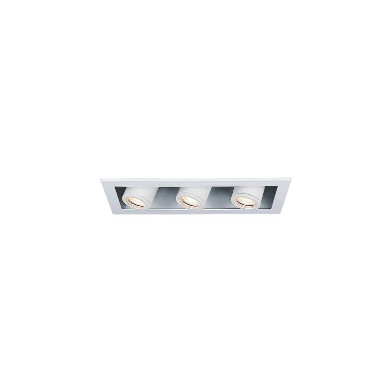 Hassle-Free Returns Silo Multiples LED White White Multiple Recessed Trim in 4000K, White/White