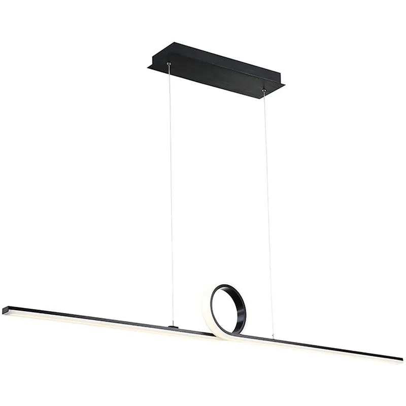 Last Chance Loophole LED 2.38 inch Black Pendant Ceiling Light, dweLED