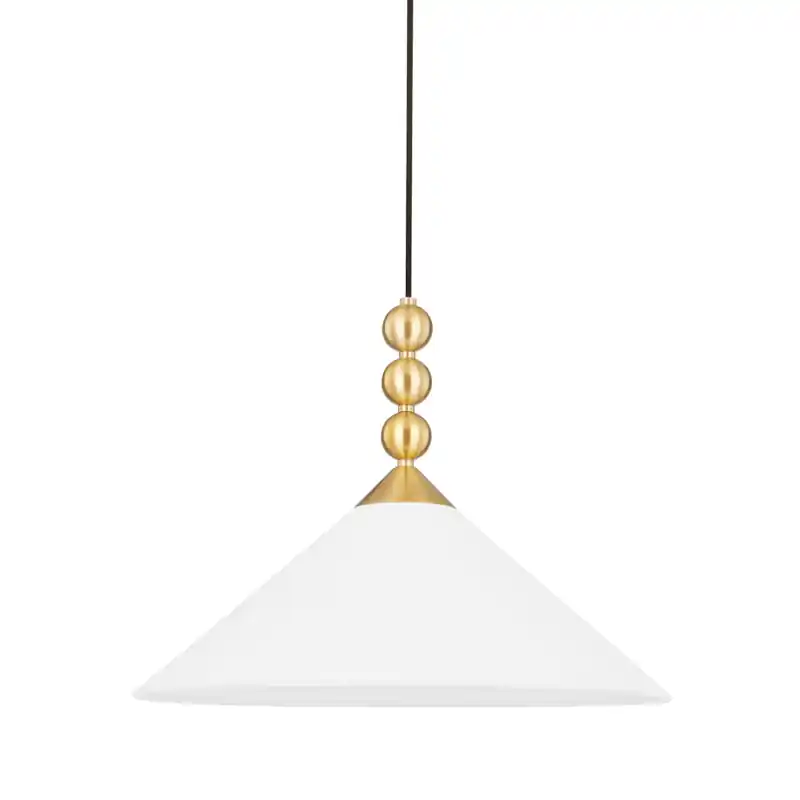 Sang 1 Light 20 inch Aged Brass Pendant Ceiling Light Brand New