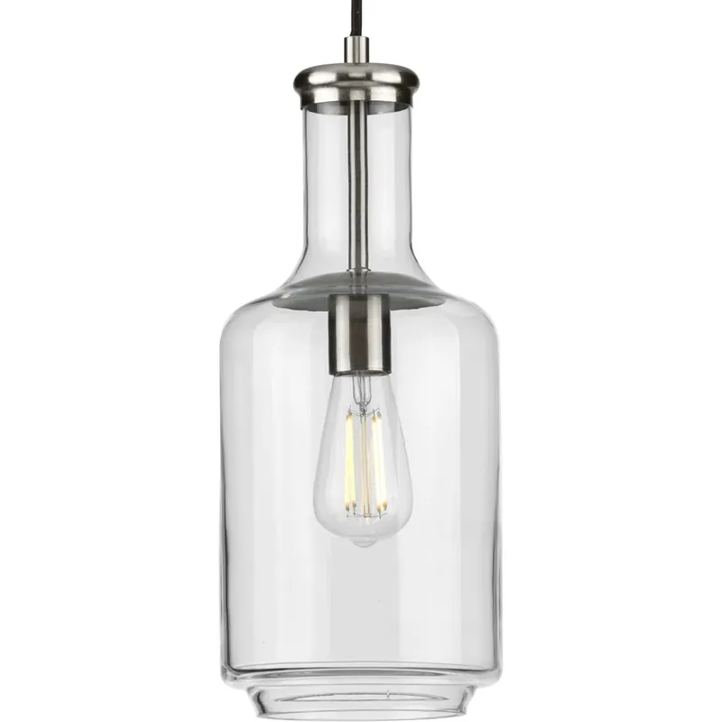 Latrobe 1 Light 7 inch Brushed Nickel Pendant Ceiling Light Super Sale