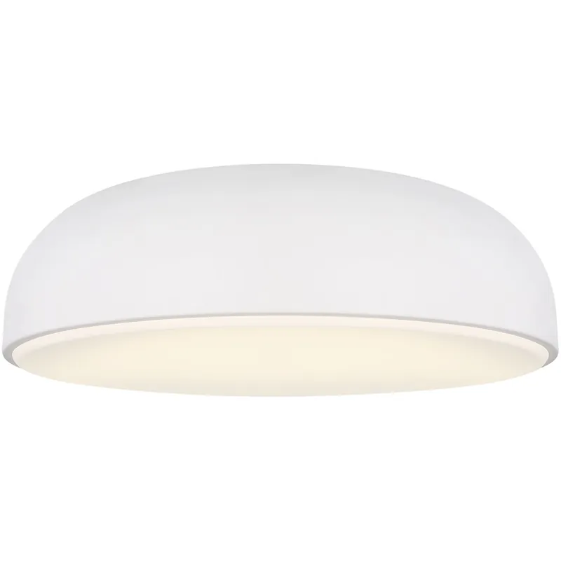 Sean Lavin Kosa LED 13 inch Matte White Flush Mount Ceiling Light in LED 90 CRI 3000K, Integrated LED Shop Now