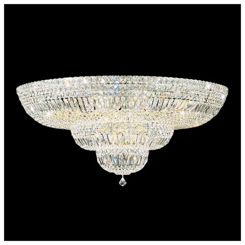 Petit Crystal Deluxe 27 Light Aurelia Flush Mount Ceiling Light in Radiance Last Chance