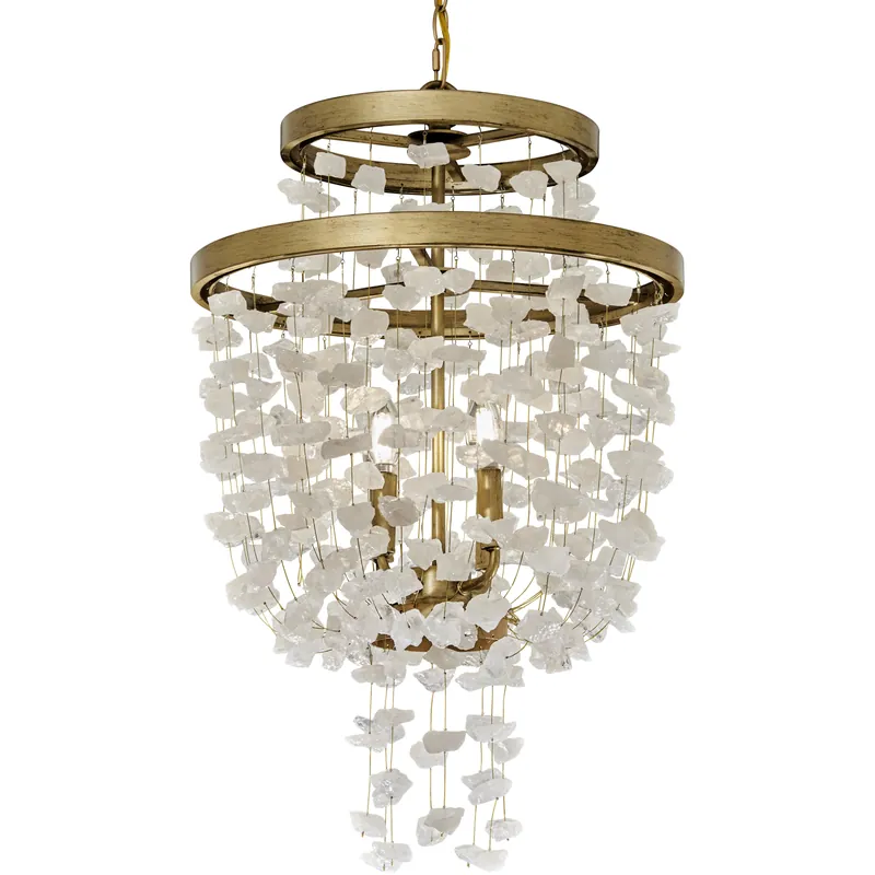 Top Rated Stonybrook 4 Light 18.25 inch Havana Gold Pendant Convertible To Semi Flush Ceiling Light