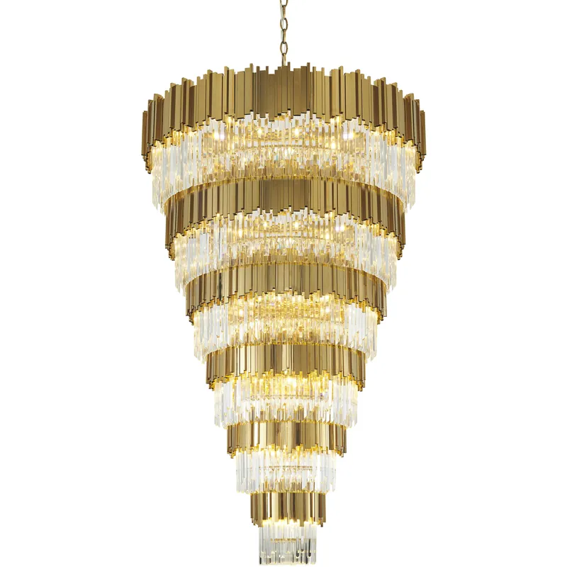 Canada 60 Light 60 inch Gold Chandelier Ceiling Light Deal