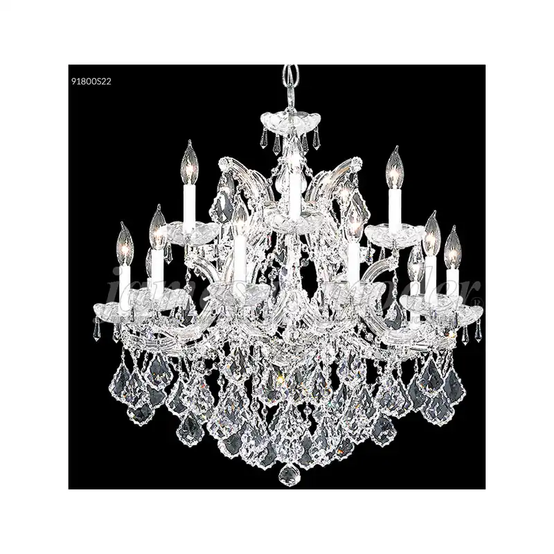 Maria Theresa Grand 16 Light 29 inch Gold Lustre Crystal Chandelier Ceiling Light, Grand Buy Online
