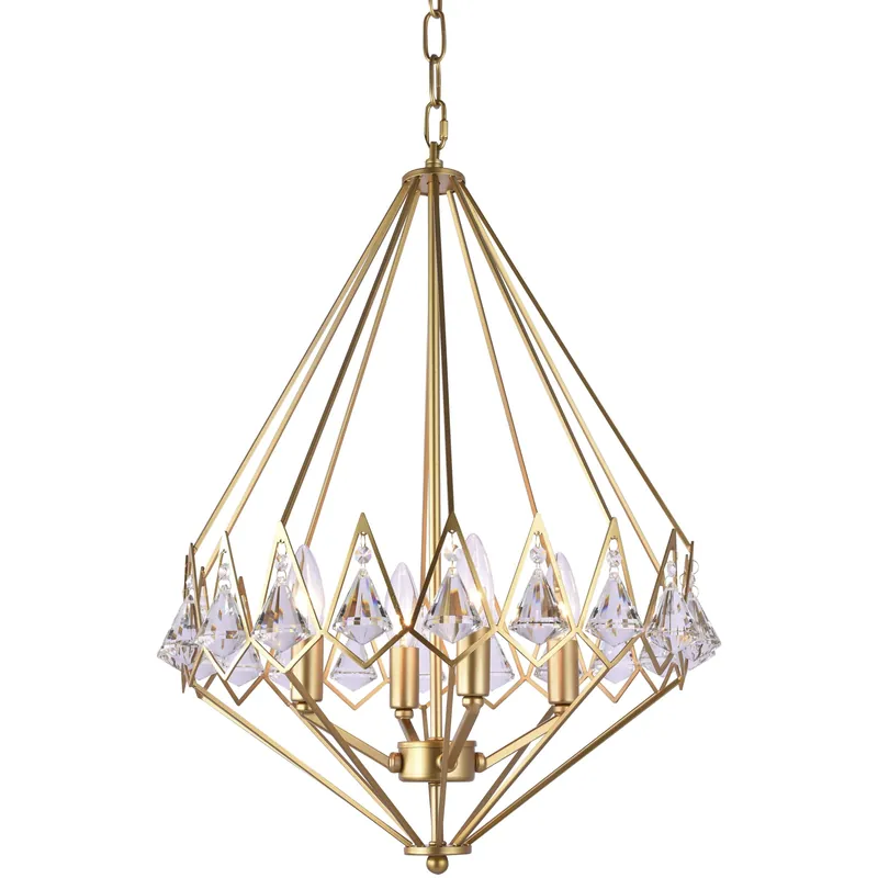 Canada 4 Light 16 inch Gold Chandelier Ceiling Light Seasonal Sale