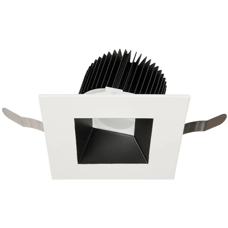 Latest Aether Brushed Nickel Recessed Wall Wash in 90, 3000K