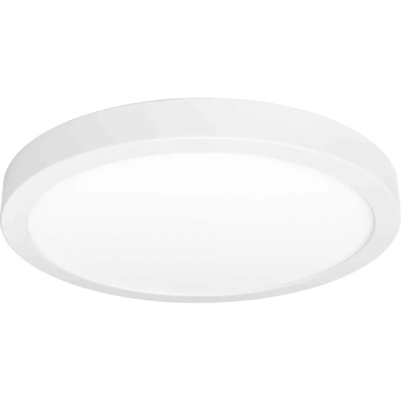 Worldwide Shipping Everlume LED 14 inch White Edgelit Flush Mount Ceiling Light, Progress LED