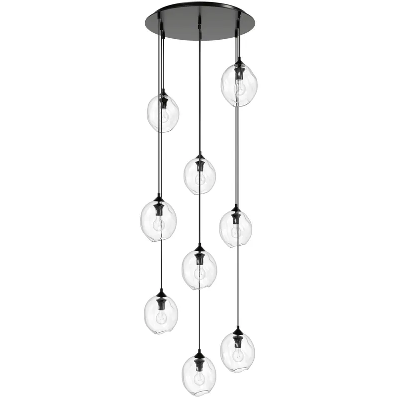 Save Now Sonoma Ave. 9 Light 37 inch Dark Bronze Multi Port Pendant Ceiling Light