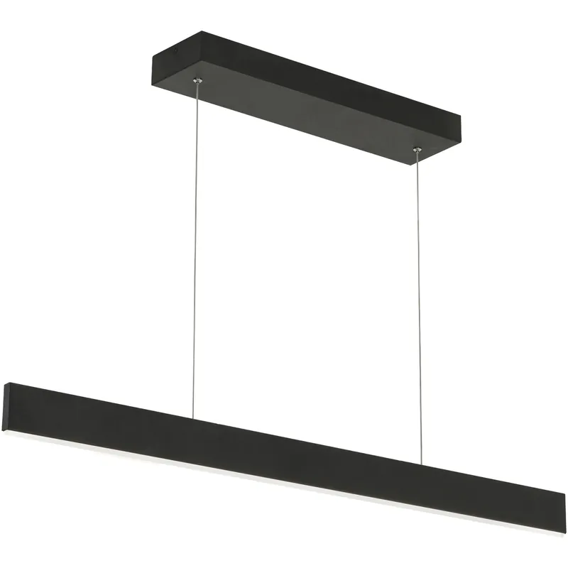 Stealth LED 0.63 inch Black Linear Pendant Ceiling Light Hot Deal