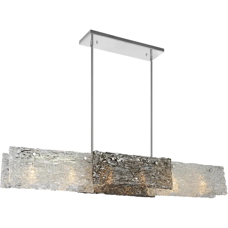 Wilma 6 Light 44 inch Chrome Island/Pool Table Light Ceiling Light Direct From Manufacturer