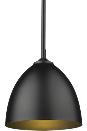 Yep Zoey Pendant Ceiling Light in Matte Black, Small Direct From Factory