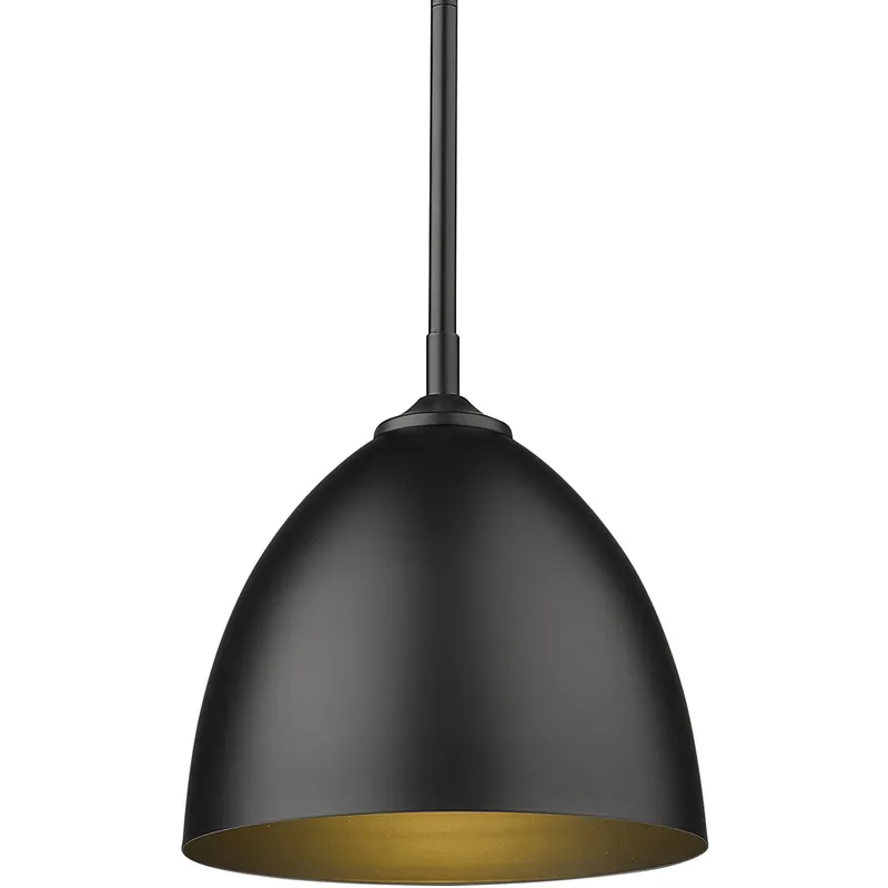 Yep Zoey Pendant Ceiling Light in Matte Black, Small Direct From Factory