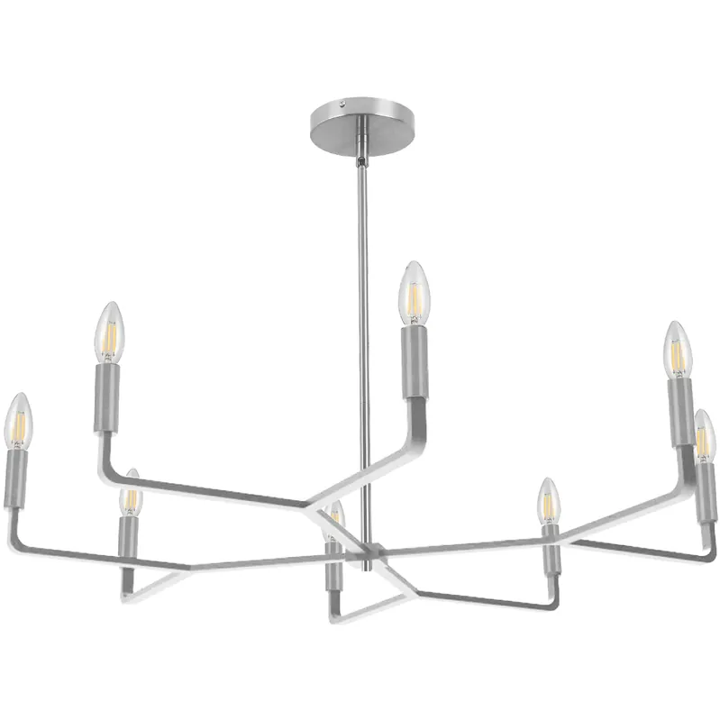 Colette 8 Light 32 inch Polished Chrome Chandelier Ceiling Light Wholesale