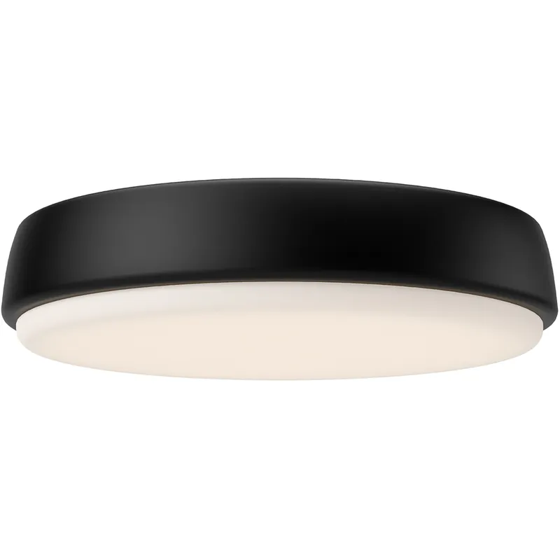 Limited Time Alora Mood Laval LED 11.13 inch Matte Black Flush Mount Ceiling Light