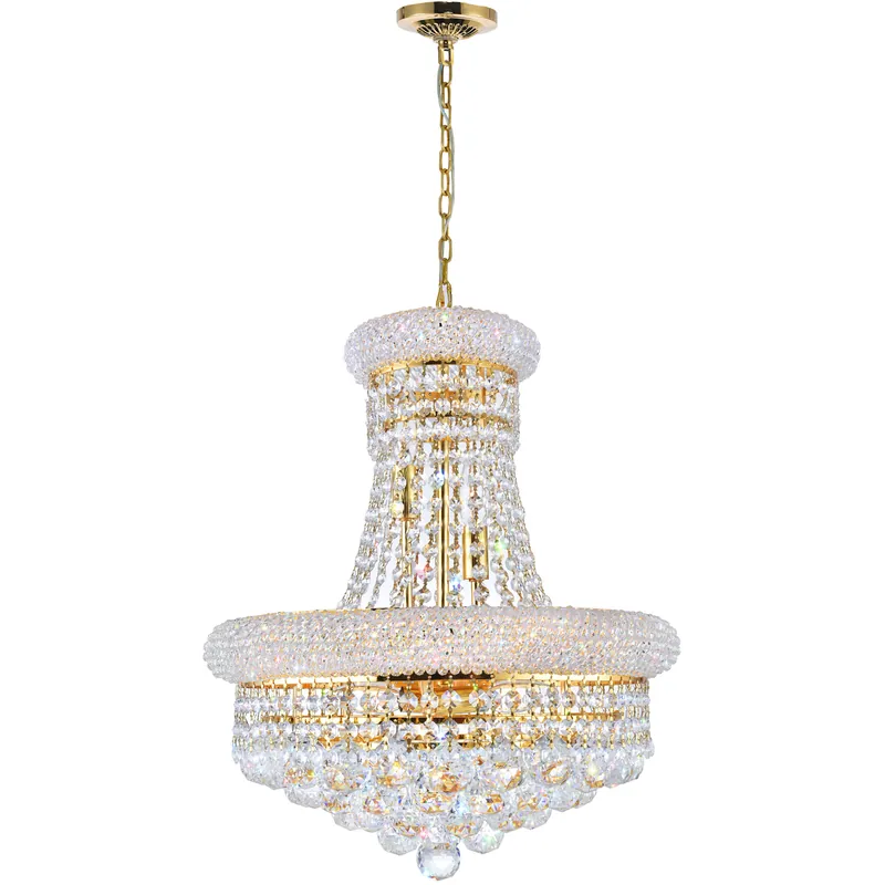 Empire 8 Light 18 inch Gold Down Chandelier Ceiling Light Don’t Miss Out