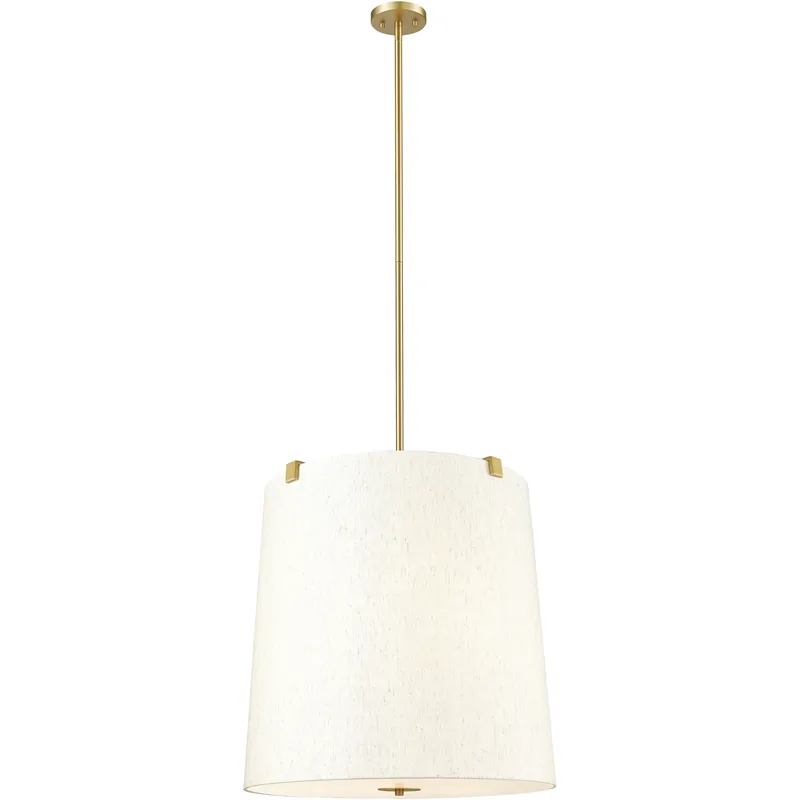 Modern Weston 6 Light 24 inch Modern Gold Pendant Ceiling Light