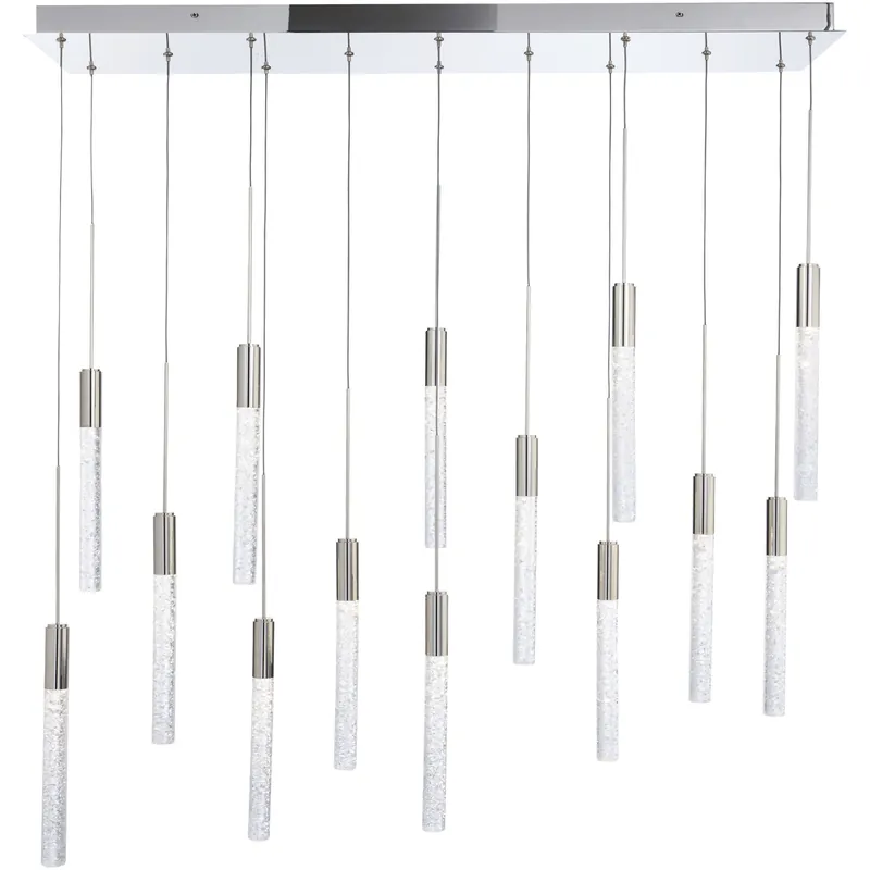 Magic 14 Light 10 inch Polished Nickel Multi-Light Pendant Ceiling Light One Day Deal