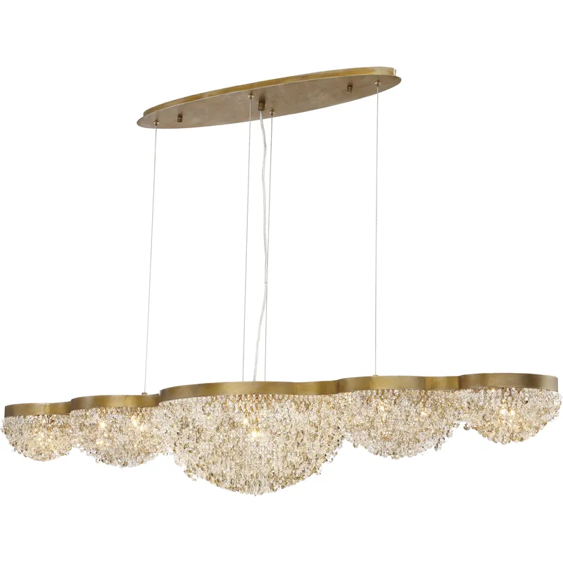 Mondo 15 Light 18 inch Gold Chandelier Ceiling Light Markdown