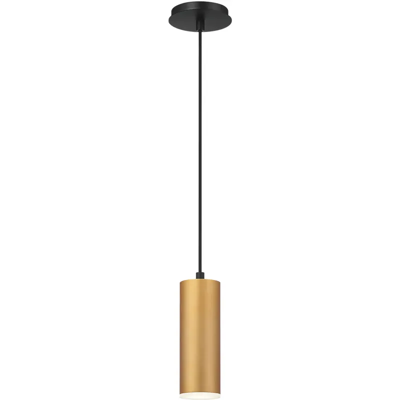 Get Yours Neptune LED 3 inch Gold Mini Pendant Ceiling Light