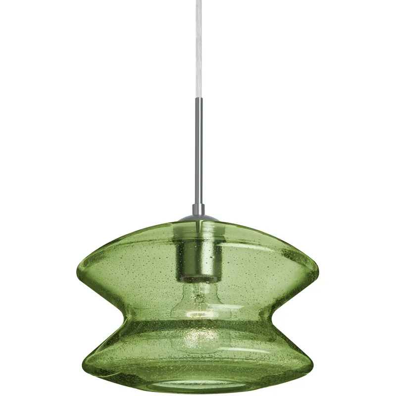 High Quality Zen 1 Light Satin Nickel Pendant Ceiling Light