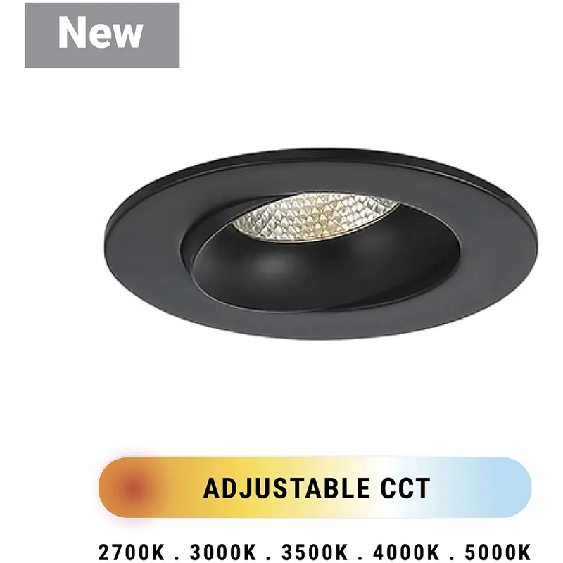 Hot Picks Midway LED Black Recessed Fixture