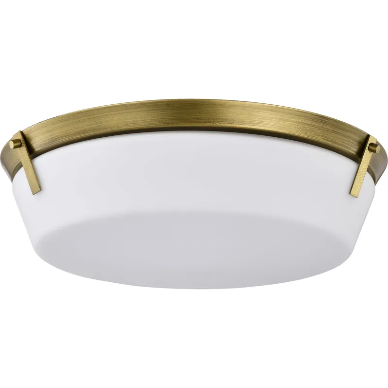 Flash Sale Rowen 4 Light 18.5 inch Natural Brass Flush Mount Ceiling Light