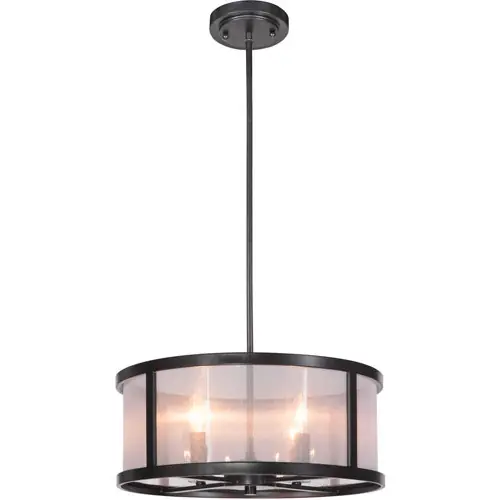 Danbury 4 Light 18 inch Matte Black Pendant Ceiling Light New Arrival