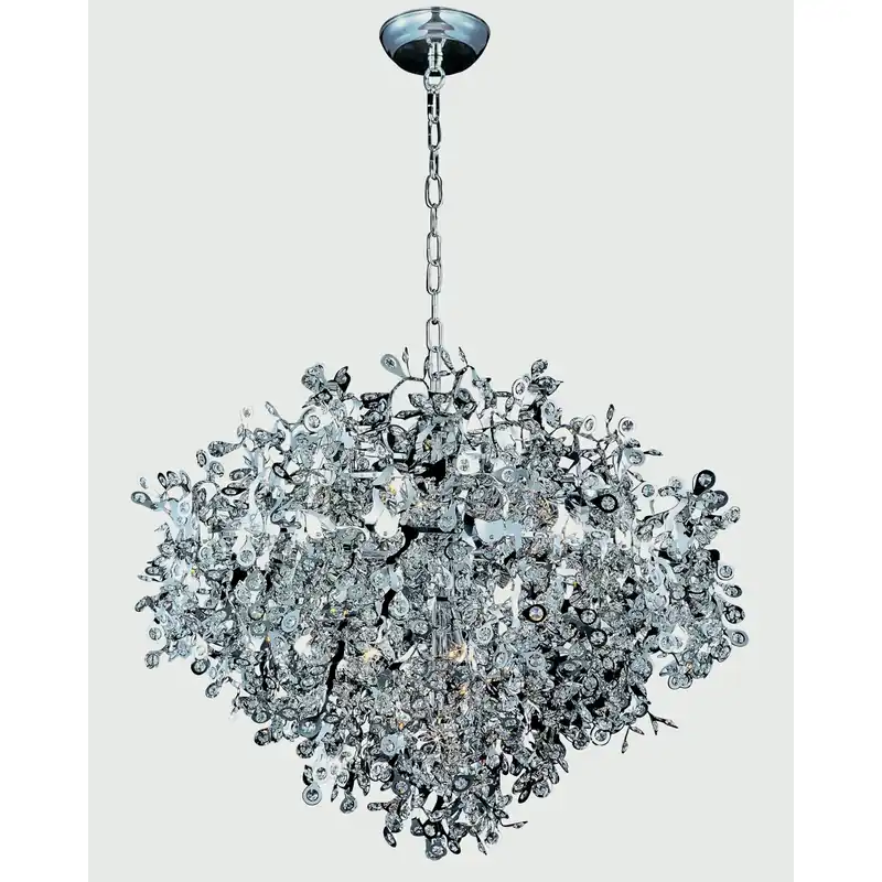 In Demand Comet 13 Light 35 inch Polished Chrome Single Pendant Ceiling Light