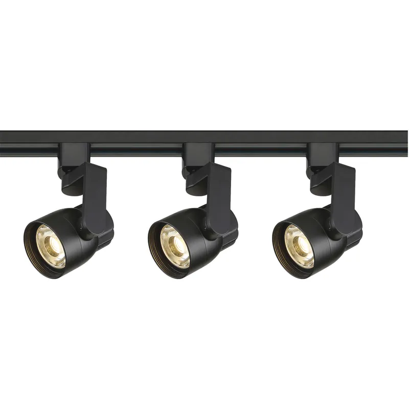 No Minimum Order Brentwood 3 Light 120V Black Track Kit Ceiling Light