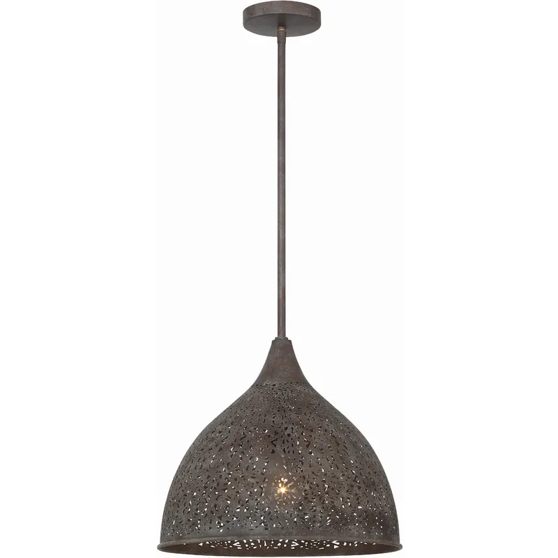 Jasmine 1 Light 14 inch Forged Bronze Pendant Ceiling Light Special Offer