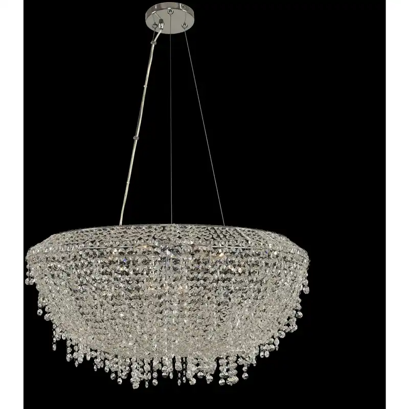 Limited Time Massimo 9 Light 29 inch Chrome Pendant Ceiling Light