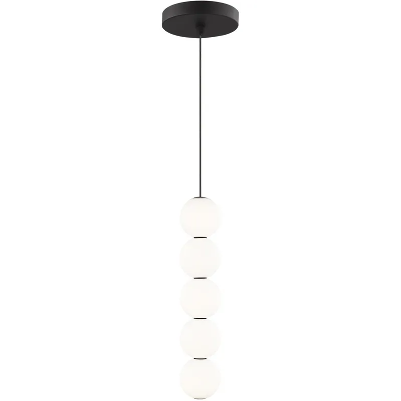 Sean Lavin Orbet LED 2.8 inch Nightshade Black Pendant Ceiling Light, Integrated LED Viral