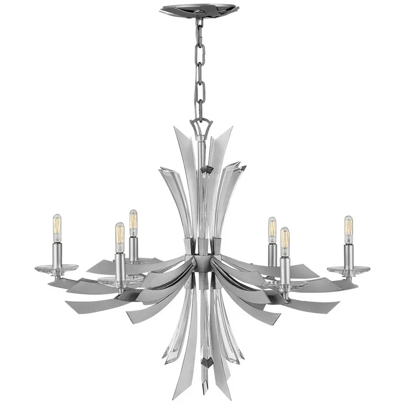 Same Day Shipping Vida LED 29.25 inch Glacial Chandelier Ceiling Light