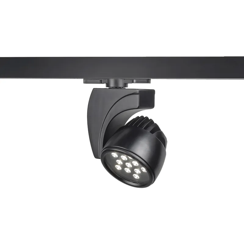 Architectural Track System 1 Light Black LEDme Directional Ceiling Light in 3500K, 45 Degrees Free Delivery