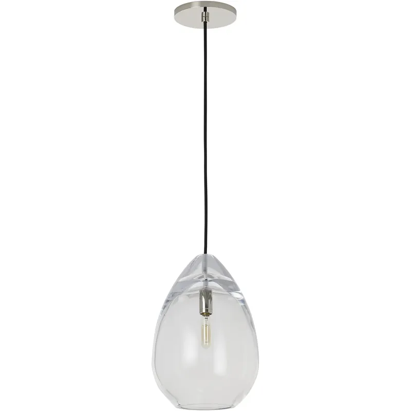 Sean Lavin Alina 1 Light 8.5 inch Polished Nickel Line-Voltage Pendant Ceiling Light in No Lamp Trusted Brand