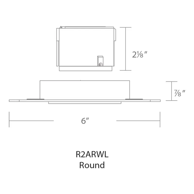 Aether Brushed Nickel Recessed Wall Wash in 90, 3000K Factory Price