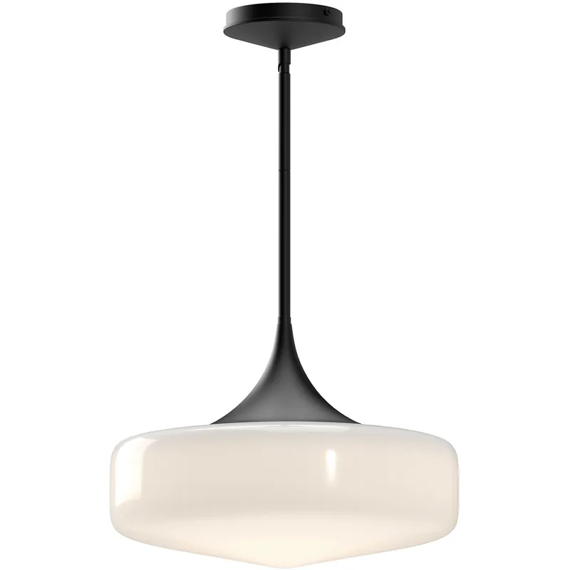 Buy Today Alora Mood Lincoln Pendant Ceiling Light in Matte Black