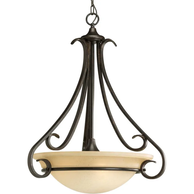 Torino 3 Light 22 inch Forged Bronze Foyer Pendant Ceiling Light Deal