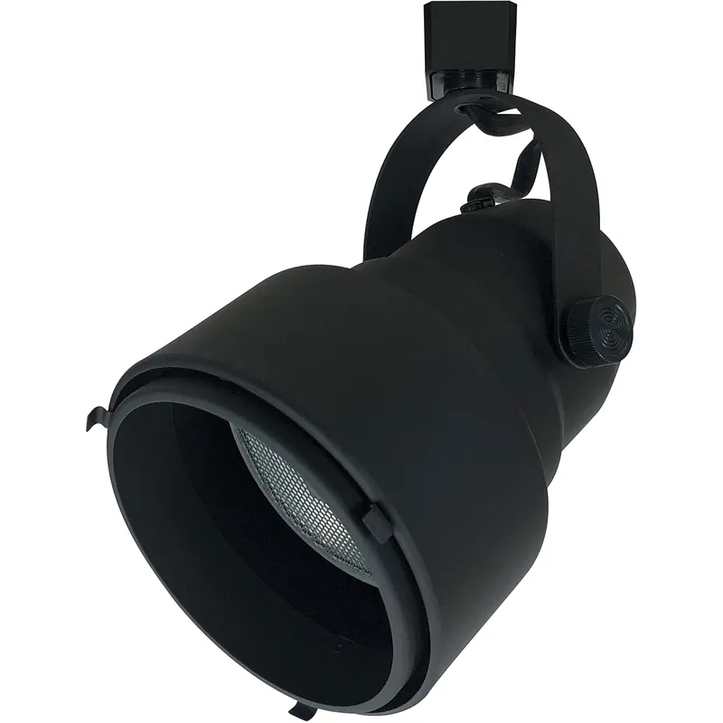 Aaliyah 1 Light 120V Black Track Head Ceiling Light in H-Style Same Day Shipping