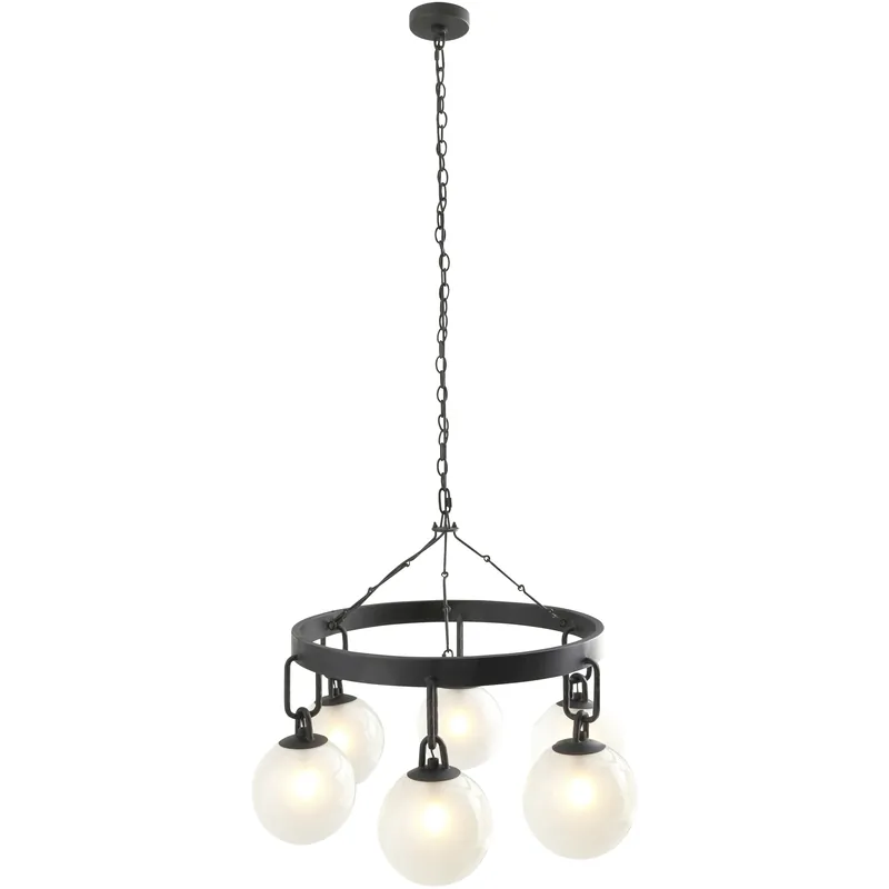 Get Yours Bailey 6 Light 29 inch Bronze Chandelier Ceiling Light