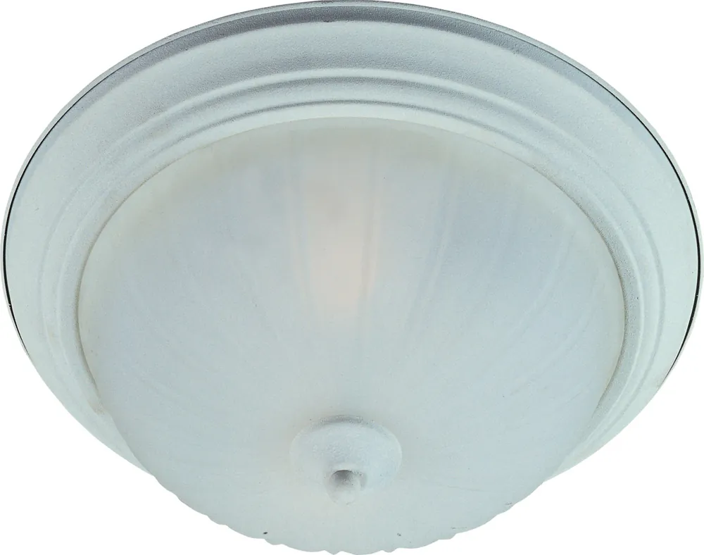 New Arrival Essentials - 583x 3 Light 15.5 inch Textured White Flush Mount Ceiling Light