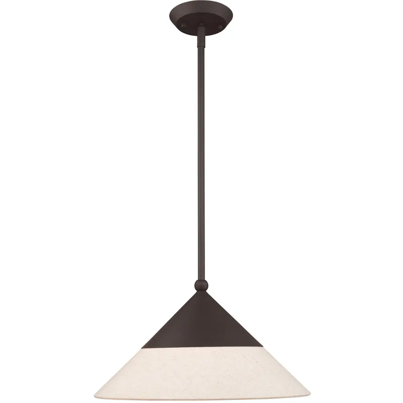Stockholm 1 Light 15 inch Bronze Mini Pendant Ceiling Light Editor’s Pick