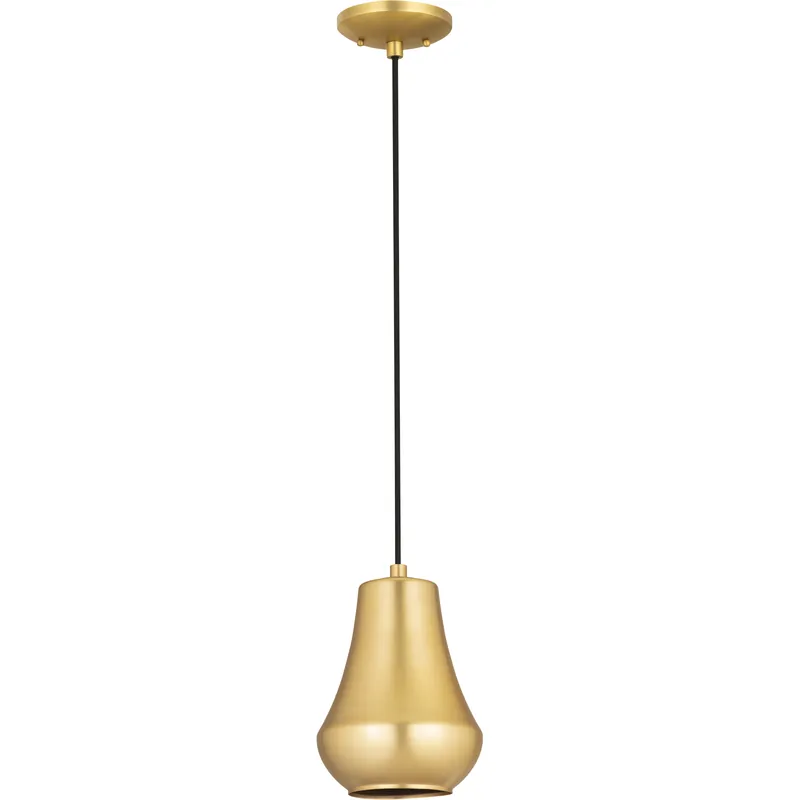 Special Offer Hartford 1 Light 7 inch Satin Gold Mini Pendant Ceiling Light