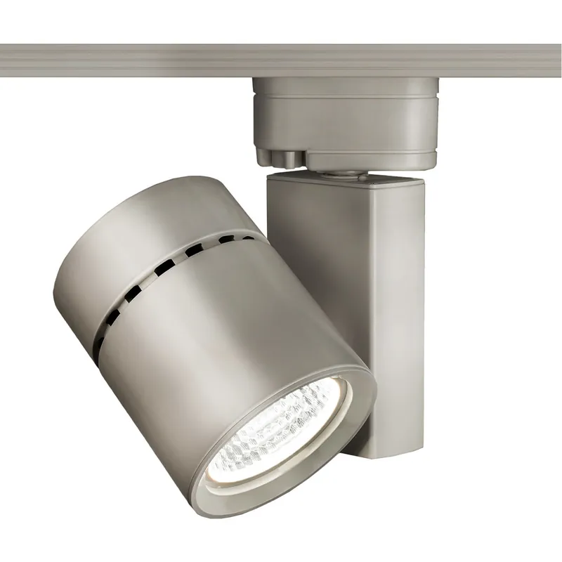 WAC Lighting Exterminator II 1 Light 120 Brushed Nickel Track Head Ceiling Light in 2700K, 90, Narrow, J Track J-1052N-927-BN - Open Box Genuine