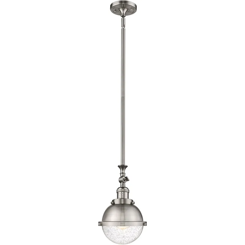 Franklin Restoration Hampden LED 7.25 inch Brushed Brass Mini Pendant Ceiling Light in Clear Glass Fresh Stock