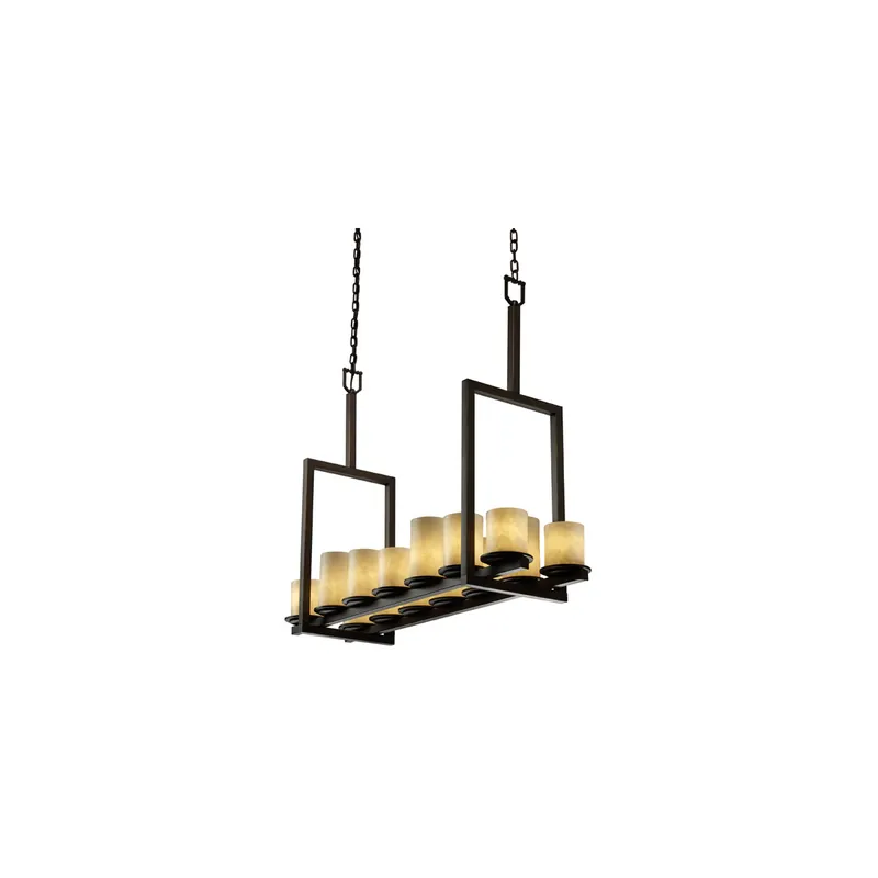 Clouds 14 Light Dark Bronze Chandelier Ceiling Light in Incandescent Editor’s Pick