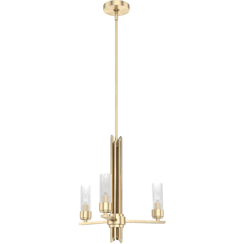 Order Now Gatz 3 Light 18 inch Alturas Gold Chandelier Ceiling Light