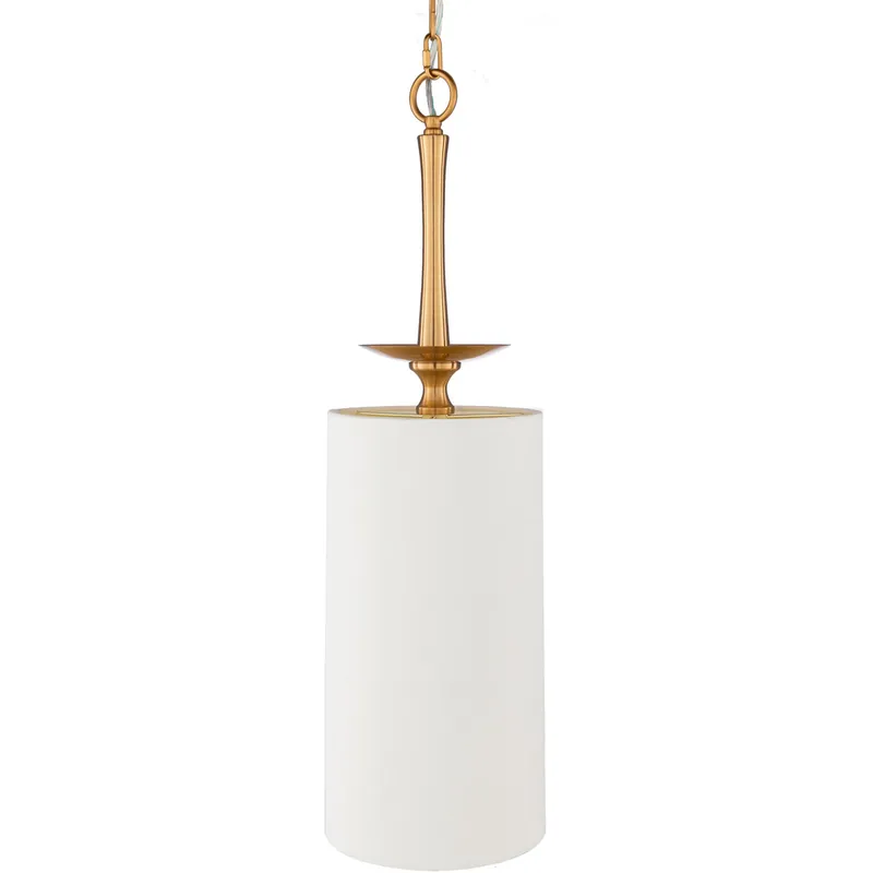 Malani 1 Light 9 inch White Pendant Ceiling Light One Day Deal