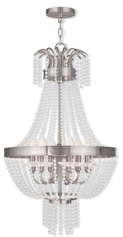 Flash Sale Valentina 6 Light 18 inch Brushed Nickel Pendant Ceiling Light